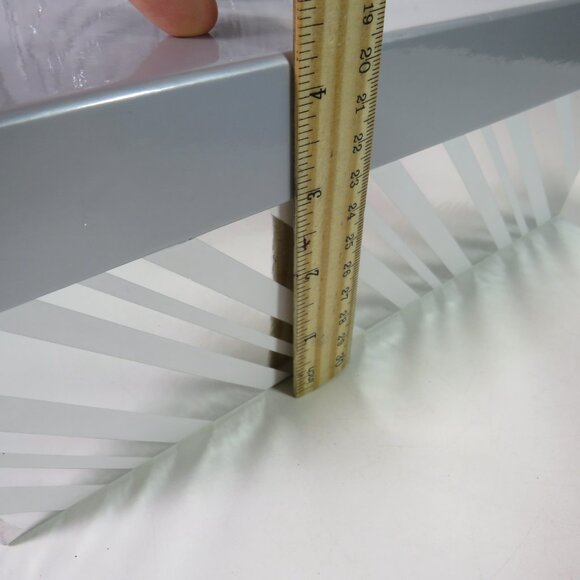 Metallic Silver Striped Gift Box Bow & (2) other Gift Boxes Holographic & white - Picture 3 of 14